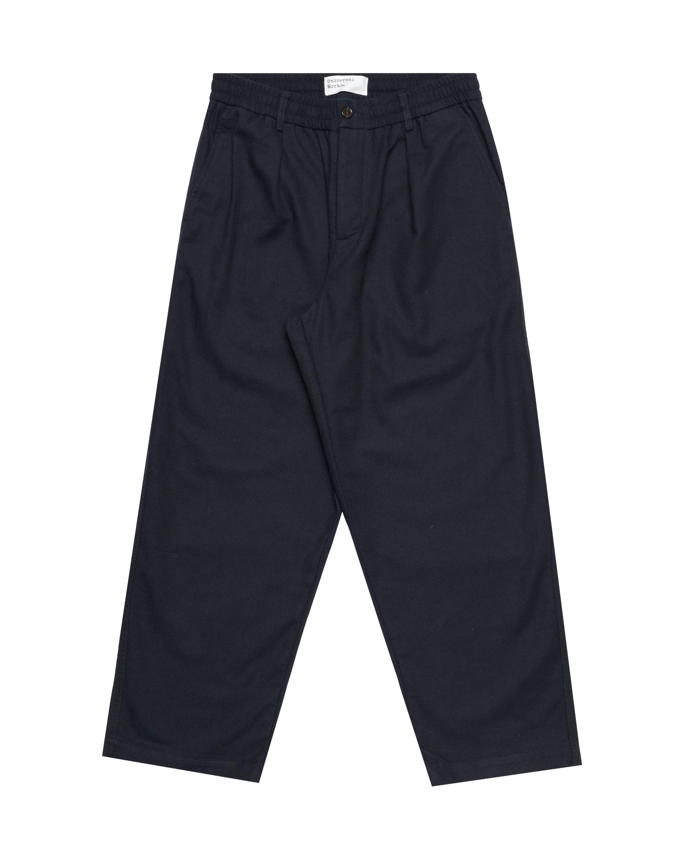 Universal Works PLEATED TRACK PANT | 00134-NVY | AFEW STORE